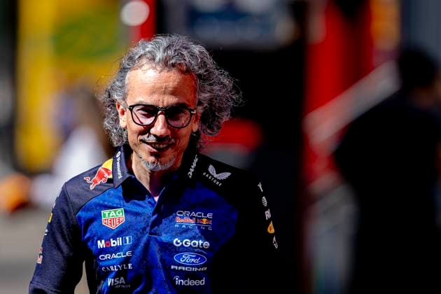 BARCELONA Oracle Red Bull Racing Team Principal Laurent Mekies during the Formula 1 Spain Catalonia at the Circuit de Barcelona Catalunya on June 12, 2026 in Barcelona, Spain Photo by DeFodi Images
