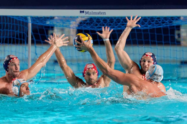Water polo, CL, semi-final, Pro Recco - Olympiacos SFP