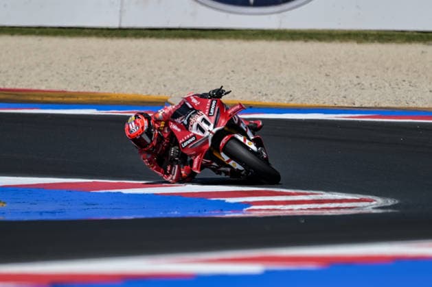 IPA85605225 - Nicolo Bulega ITA Ducati Panigale V4R Aruba.It Racing - Ducati during the Pirelli Emilia Romagna Round, World Superbike (SBK) race in Italy, June 12, 2026  Copyright: xAlessioxMarini IPAxSportx xx 85605225
