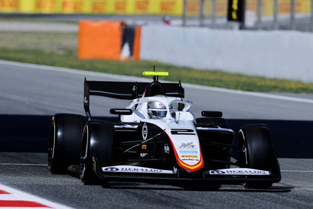 AUTO - FORMULA 3 2026 - BARCELONA 02 UGOCHUKWU Ugo (usa), Campos Racing, Dallara F3 2025, action during the 3rd round of the 2026 FIA Formula 3 Championship from June 12 to 14, 2026 on the Circuit de Barcelona-Catalunya, in Montmelo, Spain - MontmeloSpain  Copyright: xEricxAlonsox