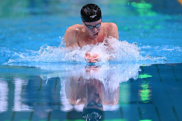 SWIMMING AUSTRALIAN TRIALS, Zac Stubblety-Cook during the Men s 200m Breaststroke on day 5 of the 2026 Australian Swimming Trials at Sydney Olympic Park Aquatic Centre in Sydney, Friday, June 12, 2026. ( NO ARCHIVING, EDITORIAL USE ONLY SYDNEY NEW SOUTH WALES AUSTRALIA  Copyright: xDEANxLEWINSx 20260612173145366759