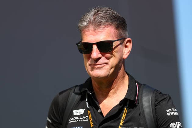 F1 Gran Prix of Spain Graeme Lowdon, team principal of Cadillac F1 Team looks on in the Paddock during free practice 1 ahead of the F1 Grand Prix of Catalunya at Montemelo Circuit on June 12, 2026 in Barcelona, Spain. Barcelona Circuit de Catalunya Spain Copyright: xMarcoxCanonierox