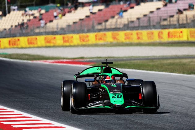 AUTO - FORMULA 2 2026 - BARCELONA 20 FITTIPALDI Jr. Emerson (bra), AIX Racing, Dallara F2 2024, action during the 5th round of the 2026 FIA Formula 2 Championship from June 12 to 14, 2026 on the Circuit de Barcelona-Catalunya, in Montmelo, Spain - MontmeloSpain  Copyright: xEricxAlonsox