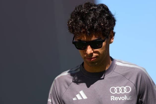 F1 Gran Prix of Spain Gabriel Bortoleto of Audi Revolut F1 Team looks on in the Paddock during free practice 1 ahead of the F1 Grand Prix of Catalunya at Montemelo Circuit on June 12, 2026 in Barcelona, Spain. Barcelona Circuit de Catalunya Spain Copyright: xMarcoxCanonierox