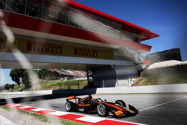 AUTO - FORMULA 2 2026 - BARCELONA 22 VARRONE Nicolas (arg), Van Amersfoort Racing, Dallara F2 2024, action during the 5th round of the 2026 FIA Formula 2 Championship from June 12 to 14, 2026 on the Circuit de Barcelona-Catalunya, in Montmelo, Spain - MontmeloSpain  Copyright: xEricxAlonsox