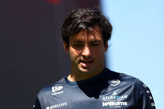 F1 Gran Prix of Spain Carlos Sainz of Williams Racing looks on in the Paddock during free practice 1 ahead of the F1 Grand Prix of Catalunya at Montemelo Circuit on June 12, 2026 in Barcelona, Spain. Barcelona Circuit de Catalunya Spain Copyright: xMarcoxCanonierox