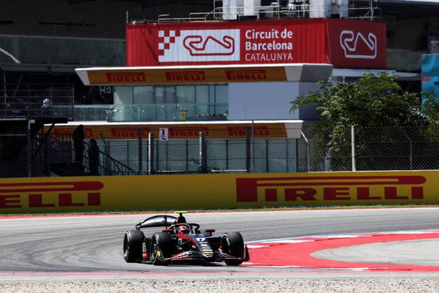 AUTO - FORMULA 2 2026 - BARCELONA 17 INTHRAPHUVASAK Tasanapol (tha), ART Grand Prix, Dallara F2 2024, action during the 5th round of the 2026 FIA Formula 2 Championship from June 12 to 14, 2026 on the Circuit de Barcelona-Catalunya, in Montmelo, Spain - MontmeloSpain  Copyright: xEricxAlonsox