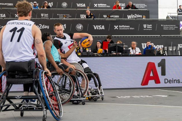 BASKETBALL - FIBA 3x3 World Tour VIENNA,AUSTRIA,12.JUN.26 - BASKETBALL - FIBA 3x3 World Tour. Image shows participants.  GEPAxpictures xPhilippxBrem