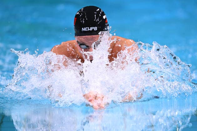 SWIMMING AUSTRALIAN TRIALS, Bailey Lello during the Men s 200m Breaststroke on day 5 of the 2026 Australian Swimming Trials at Sydney Olympic Park Aquatic Centre in Sydney, Friday, June 12, 2026. ( NO ARCHIVING, EDITORIAL USE ONLY SYDNEY NEW SOUTH WALES AUSTRALIA  Copyright: xDEANxLEWINSx 20260612137938781306