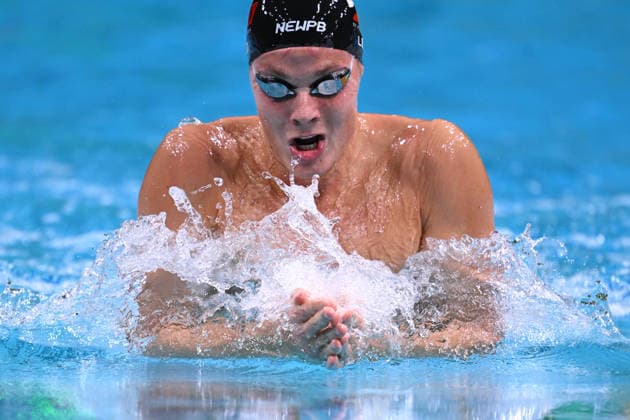 SWIMMING AUSTRALIAN TRIALS, Bailey Lello during the Men s 200m Breaststroke on day 5 of the 2026 Australian Swimming Trials at Sydney Olympic Park Aquatic Centre in Sydney, Friday, June 12, 2026. ( NO ARCHIVING, EDITORIAL USE ONLY SYDNEY NEW SOUTH WALES AUSTRALIA  Copyright: xDEANxLEWINSx 20260612199155862578