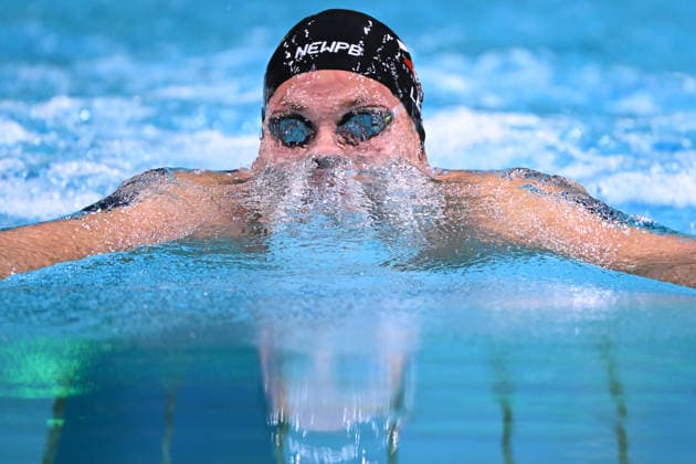 SWIMMING AUSTRALIAN TRIALS, Bailey Lello during the Men s 200m Breaststroke on day 5 of the 2026 Australian Swimming Trials at Sydney Olympic Park Aquatic Centre in Sydney, Friday, June 12, 2026. ( NO ARCHIVING, EDITORIAL USE ONLY SYDNEY NEW SOUTH WALES AUSTRALIA  Copyright: xDEANxLEWINSx 20260612125609091415