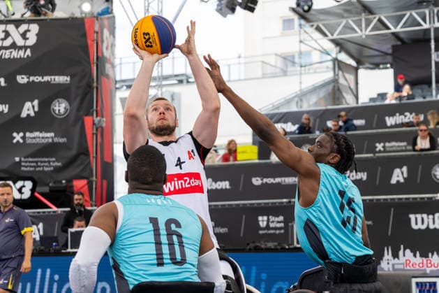 BASKETBALL - FIBA 3x3 World Tour VIENNA,AUSTRIA,12.JUN.26 - BASKETBALL - FIBA 3x3 World Tour. Image shows participants.  GEPAxpictures xPhilippxBrem