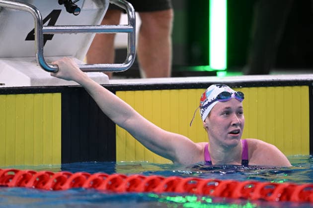 SWIMMING AUSTRALIAN TRIALS, Ella Ramsay wins the Women s 200m Breaststroke on day 5 of the 2026 Australian Swimming Trials at Sydney Olympic Park Aquatic Centre in Sydney, Friday, June 12, 2026. ( NO ARCHIVING, EDITORIAL USE ONLY SYDNEY NEW SOUTH WALES AUSTRALIA  Copyright: xDEANxLEWINSx 20260612120364105054