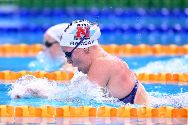 SWIMMING AUSTRALIAN TRIALS, Ella Ramsay and Tara Kinder during the Women s 200m Breaststroke on day 5 of the 2026 Australian Swimming Trials at Sydney Olympic Park Aquatic Centre in Sydney, Friday, June 12, 2026. ( NO ARCHIVING, EDITORIAL USE ONLY SYDNEY NEW SOUTH WALES AUSTRALIA  Copyright: xDEANxLEWINSx 20260612181428573363