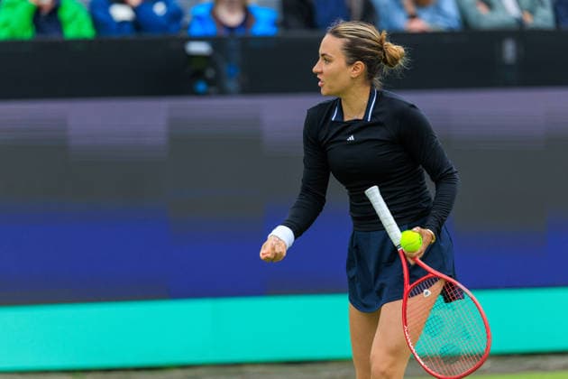 2026-06-12 - Libema Open 2026 ROSMALEN, NETHERLANDS - JUNE 12: Elena-Gabriela Ruse of Romania during the Libema Open 2026 at Autotron on June 12, 2026 in Rosmalen, Netherlands Rosmalen Autotron Netherlands Content not available for redistribution in The Netherlands directly or indirectly through any third parties. Copyright: xMarcelxvanxPlateringenx