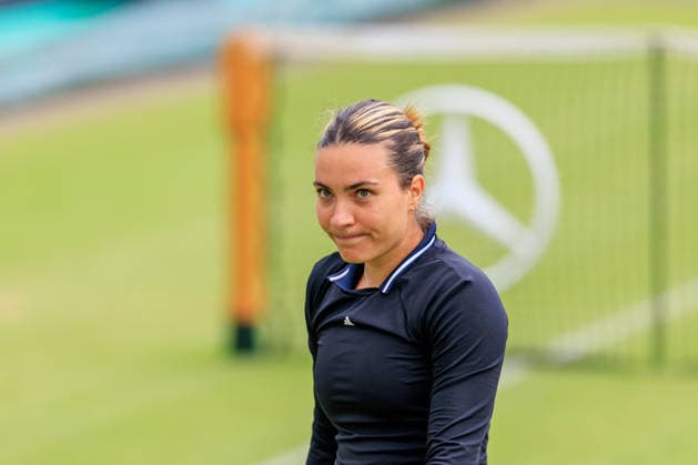 Sport Bilder des Tages 2026-06-12 - Libema Open 2026 ROSMALEN, NETHERLANDS - JUNE 12: Elena-Gabriela Ruse of Romania during the Libema Open 2026 at Autotron on June 12, 2026 in Rosmalen, Netherlands Rosmalen Autotron Netherlands Content not available for redistribution in The Netherlands directly or indirectly through any third parties. Copyright: xMarcelxvanxPlateringenx