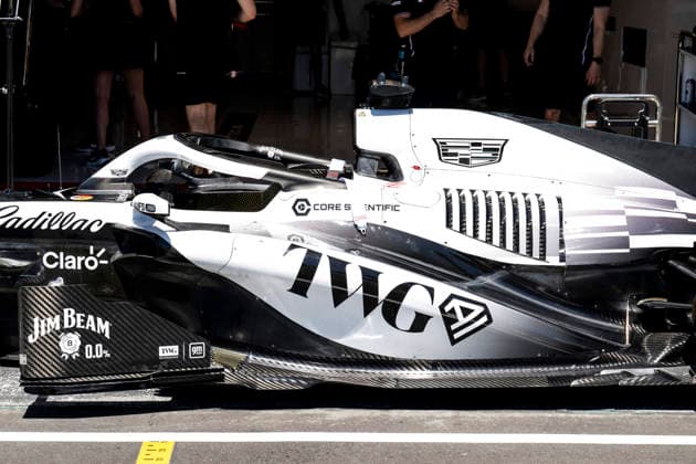 F1 - BARCELONA-CATALUNYA GRAND PRIX 2026 Cadillac F1 Team MAC-26, Mechanical detail floor engine, moteur cover aerodynamism, aerodynamic, aerodynamics during the Formula 1 Barcelona-Catalunya Grand Prix 2026, 7th round of the 2026 Formula One World Championship, WM, Weltmeisterschaft from June 12 to 14, 2026 on the Circuit de Barcelona-Catalunya, in Montmelo, Spain - MontmeloSpain  Copyright: xXavixBonillax
