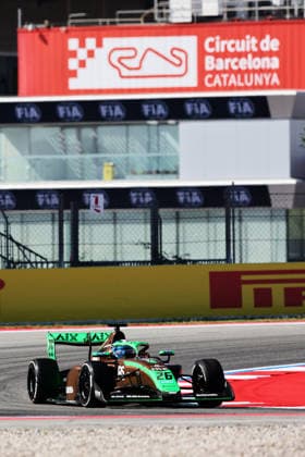 AUTO - FORMULA 3 2026 - BARCELONA 26 BENAVIDES Brad (usa), AIX Racing, Dallara F3 2025, action during the 3rd round of the 2026 FIA Formula 3 Championship from June 12 to 14, 2026 on the Circuit de Barcelona-Catalunya, in Montmelo, Spain - MontmeloSpain  Copyright: xEricxAlonsox