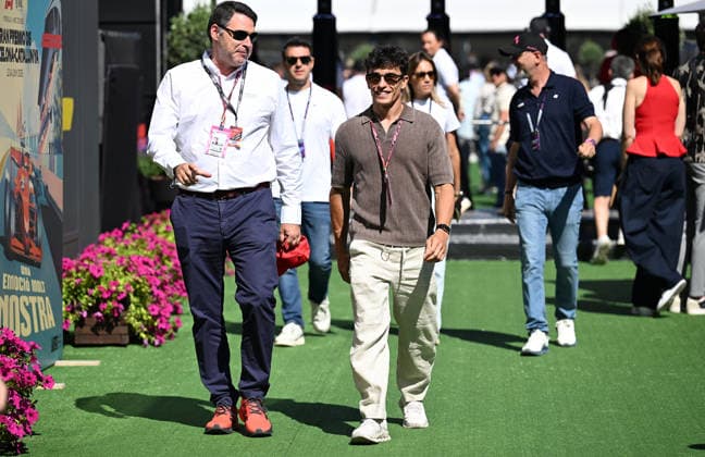 Ahead of Barcelona-Catalunya Grand Prix 2026 BARCELONA, SPAIN - JUNE 12: MotoGP driver Marc Marquez is seen at the paddock before the practice session ahead of the Barcelona-Catalunya Grand Prix, the seventh race of the 2026 Formula 1 World Championship, WM, Weltmeisterschaft at the 4.66-kilometer Circuit de Barcelona-Catalunya in Barcelona, Spain, on June 12, 2026. Burak Akbulut Anadolu Barcelona Spain. Editorial use only. Please get in touch for any other usage.  Copyright: x2026xAnadoluxBurakxAkbulutx