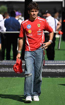 Ahead of Barcelona-Catalunya Grand Prix 2026 BARCELONA, SPAIN - JUNE 12: Charles Leclerc of Ferrari is seen at the paddock before the practice session ahead of the Barcelona-Catalunya Grand Prix, the seventh race of the 2026 Formula 1 World Championship, WM, Weltmeisterschaft at the 4.66-kilometer Circuit de Barcelona-Catalunya in Barcelona, Spain, on June 12, 2026. Burak Akbulut Anadolu Barcelona Spain. Editorial use only. Please get in touch for any other usage.  Copyright: x2026xAnadoluxBurakxAkbulutx