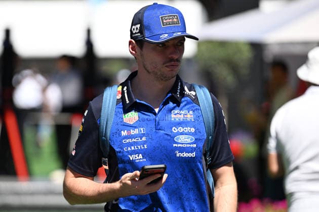 Ahead of Barcelona-Catalunya Grand Prix 2026 BARCELONA, SPAIN - JUNE 12: Max Verstappen of Red Bull Racing is seen at the paddock before the practice session ahead of the Barcelona-Catalunya Grand Prix, the seventh race of the 2026 Formula 1 World Championship, WM, Weltmeisterschaft at the 4.66-kilometer Circuit de Barcelona-Catalunya in Barcelona, Spain, on June 12, 2026. Burak Akbulut Anadolu Barcelona Spain. Editorial use only. Please get in touch for any other usage.  Copyright: x2026xAnadoluxBurakxAkbulutx