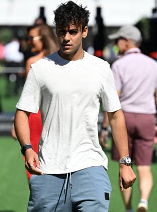 Ahead of Barcelona-Catalunya Grand Prix 2026 BARCELONA, SPAIN - JUNE 12: Arvid Lindblad of Racing Bulls is seen at the paddock before the practice session ahead of the Barcelona-Catalunya Grand Prix, the seventh race of the 2026 Formula 1 World Championship, WM, Weltmeisterschaft at the 4.66-kilometer Circuit de Barcelona-Catalunya in Barcelona, Spain, on June 12, 2026. Burak Akbulut Anadolu Barcelona Spain. Editorial use only. Please get in touch for any other usage.  Copyright: x2026xAnadoluxBurakxAkbulutx