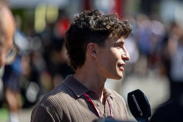RECORD DATE NOT STATED 12th June 2026: Circuit de Barcelona-Catalunya, Barcelona, Spain; Formula One Barcelona Catalunya Grand Prix, Free Practice Day; MotoGP Champion Marc Marquez at the 2026 Grand Prix of Barcelona-Catalunya StephenxBlackberry