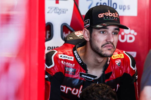 IPA85606442 - Iker Lecuona of Aruba.it Racing - Ducati on a Ducati Panigale V4R during the FIM Superbike World Championship, WM, Weltmeisterschaft Pirelli Emilia-Romagna Round 7 - Free Practice 1 at the Misano World Circuit Marco Simoncelli in Misano Adriatico, Italy  Copyright: xFabrizioxCarabelli IPAxSportx xx 85606442