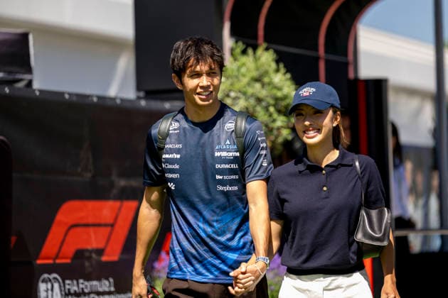 RECORD DATE NOT STATED 12th June 2026: Circuit de Barcelona-Catalunya, Barcelona, Spain; Formula One Barcelona Catalunya Grand Prix, Free Practice Day; Alexander Albon (23) of Thailand and Atlassian Williams F1 Team arriving at the 2026 Grand Prix of Barcelona-Catalunya StephenxBlackberry
