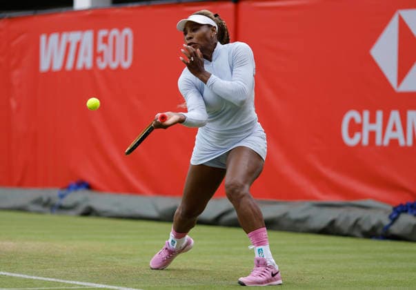 RECORD DATE NOT STATED 12th June 2026; HSBC Championships, Queens Club, West Kensington, London, England; HSBC Championships Tennis, Day Three; Serena Williams (USA) practices at Queen s club HongboxChen
