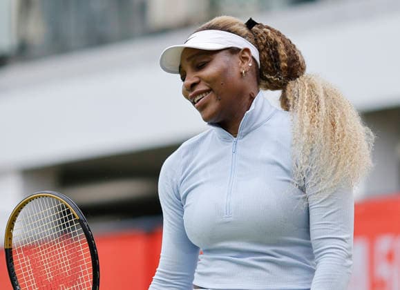 RECORD DATE NOT STATED 12th June 2026; HSBC Championships, Queens Club, West Kensington, London, England; HSBC Championships Tennis, Day Three; Serena Williams (USA) practices at Queen s club HongboxChen