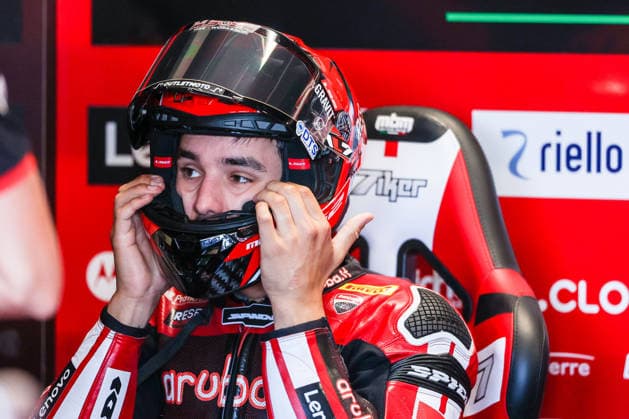 IPA85606367 - Iker Lecuona of Aruba.it Racing - Ducati on a Ducati Panigale V4R during the FIM Superbike World Championship, WM, Weltmeisterschaft Pirelli Emilia-Romagna Round 7 - Free Practice 1 at the Misano World Circuit Marco Simoncelli in Misano Adriatico, Italy  Copyright: xFabrizioxCarabelli IPAxSportx xx 85606367