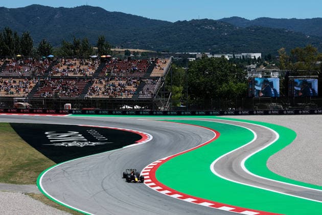 F1 - BARCELONA-CATALUNYA GRAND PRIX 2026 03 VERSTAPPEN Max (nld), Red Bull Racing Ford RB22, action during the Formula 1 Barcelona-Catalunya Grand Prix 2026, 7th round of the 2026 Formula One World Championship, WM, Weltmeisterschaft from June 12 to 14, 2026 on the Circuit de Barcelona-Catalunya, in Montmelo, Spain - MontmeloSpain  Copyright: xDPPIx