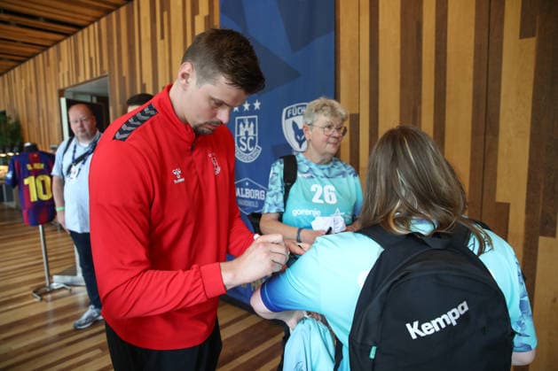 12 06 2026, xtgx, Handball, EHF Champions League, Media Day v l Sergey Hernandez Ferrer Magdeburg, 1 Cologne