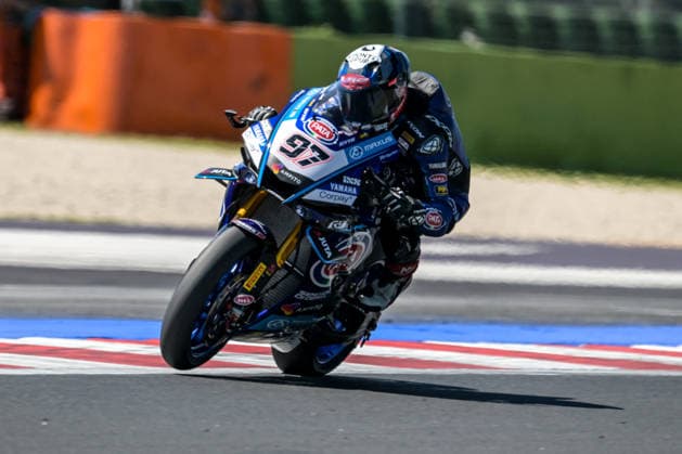 MOTORSPORTS - Superbike - Pirelli Emilia Romagna Round Photo by IPA ABACAPRESS.COM85606434 - Xavi Vierge (ESP) on a Yamaha YZF-R1 sponsored by Pata Maxus during the Pirelli Emilia Romagna Round of the World Superbike (SBK) championship in Italy, June 12, 2026 Italy Italy  Copyright: xIPAxSport ABACAx
