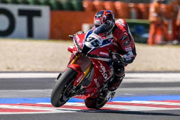MOTORSPORTS - Superbike - Pirelli Emilia Romagna Round Photo by IPA ABACAPRESS.COM85606454 - Somkiat Chantra (THA) on a Honda CBR1000RR-R SP from Honda HRC during the Pirelli Emilia Romagna Round of the World Superbike (SBK) Championship in Italy, June 12, 2026 Italy Italy  Copyright: xIPAxSport ABACAx