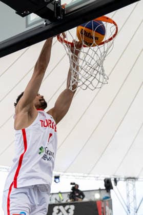 BASKETBALL - FIBA 3x3 World Tour VIENNA,AUSTRIA,12.JUN.26 - BASKETBALL - FIBA 3x3 World Tour. Image shows Zeki Akant Es (TUR).  GEPAxpictures xPhilippxBrem