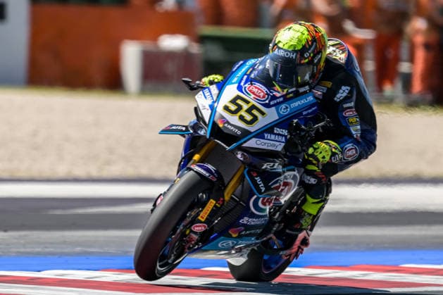 MOTORSPORTS - Superbike - Pirelli Emilia Romagna Round Photo by IPA ABACAPRESS.COM85606438 - Andrea Locatelli (ITA) on a Yamaha YZF-R1 sponsored by Pata Maxus Yamaha during the Pirelli Emilia Romagna Round of the World Superbike (SBK) championship in Italy, June 12, 2026 Italy Italy  Copyright: xIPAxSport ABACAx