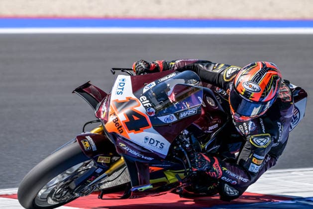 MOTORSPORTS - Superbike - Pirelli Emilia Romagna Round Photo by IPA ABACAPRESS.COM85606452 - Sam Lowes (GBR) on the Ducati Panigale V4R for the ELF Marc VDS Racing Team during the Pirelli Emilia Romagna Round of the World Superbike (SBK) championship in Italy, June 12, 2026 Italy Italy  Copyright: xIPAxSport ABACAx