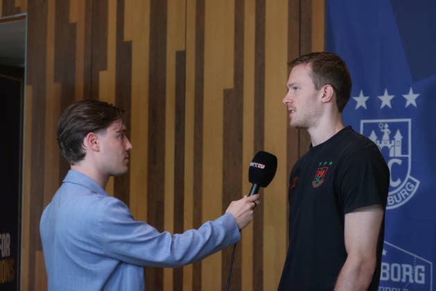 12 06 2026, xtgx, Handball, EHF Champions League, Media Day v l Felix Claar Magdeburg, 7 Cologne