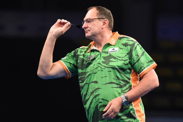 12 06 2026, xhbx, Dart World Cup of Darts 2026, v l Graham Filby South Africa DFL DFB REGULATIONS PROHIBIT ANY USE OF PHOTOGRAPHS as IMAGE SEQUENCES and or QUASI VIDEO Frankfurt