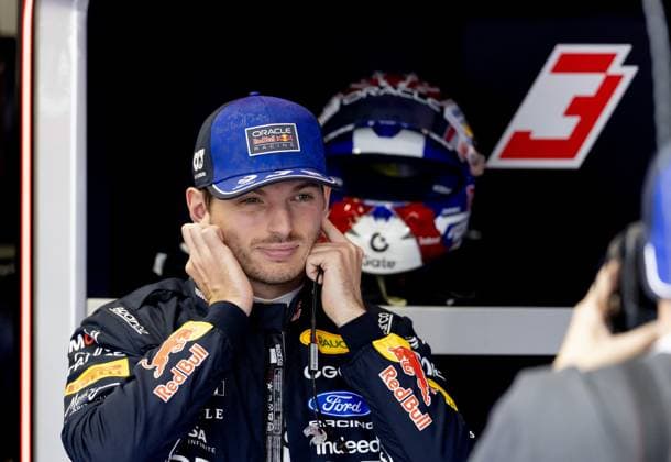 BARCELONA - Max Verstappen (Red Bull Racing) ahead of the first free practice session at the Circuit de Barcelona-Catalunya in the run-up to the Barcelona Grand Prix. SANDER KONING ANP xVIxANPxSportx xxANPxIVx 560817175 originalFilename: 560817175.jpg