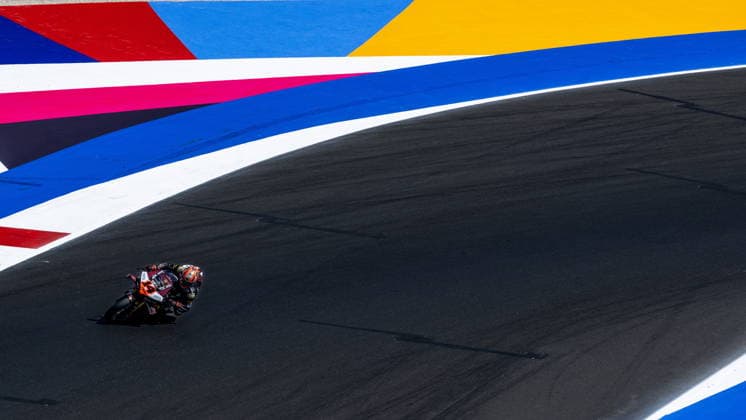 IPA85608206 - No. 14 Sam Lowes (GBR) on a Ducati Panigale V4R for the ELF Marc VDS Racing Team during the Pirelli Emilia Romagna Round of the World Superbike (SBK) Championship in Italy, June 12, 2026  Copyright: xOttoxMoretti IPAxSportx xx 85608206