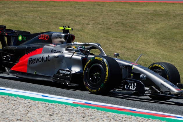 F1 Grand Prix of Barcelona-Catalunya - Practice Gabriel Bortoleto of Brazil driving the (5) Audi Revolut F1 Team R26 on track during the practice ahead of the F1 Grand Prix of Barcelona-Catalunya at Circuit de Barcelona-Catalunya on June 12, 2026, in Barcelona, Spain. Barcelona Circuit de Barcelona-Catalunya Catalunya Spain RL_F1GPBCN_2K26_000191 Copyright: xRicardoxLarreinax