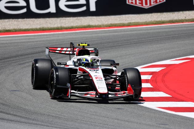 F1 Gran Prix of Spain Oliver Bearman of TGR Haas F1 Team on track during free practice 1 ahead of the F1 Grand Prix of Catalunya at Montemelo Circuit on June 12, 2026 in Barcelona, Spain. Barcelona Circuit de Catalunya Spain Copyright: xMarcoxCanonierox
