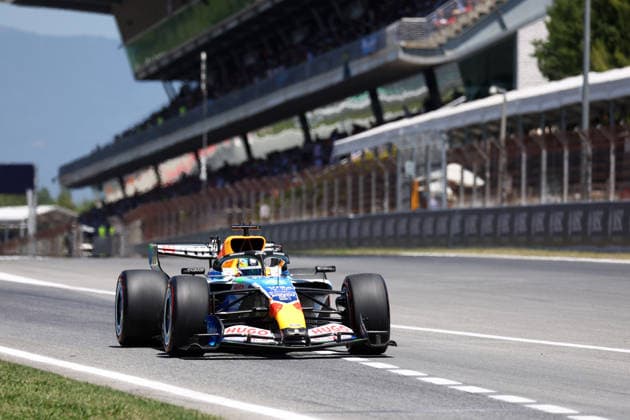 F1 Gran Prix of Spain Arvid Lindblad of Visa Cash App Racing Bulls F1 Team on track during free practice 1 ahead of the F1 Grand Prix of Catalunya at Montemelo Circuit on June 12, 2026 in Barcelona, Spain. Barcelona Circuit de Catalunya Spain Copyright: xMarcoxCanonierox