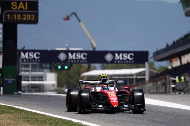 F1 Gran Prix of Spain Dino Beganovic of Scuderia Ferrari HP on track during free practice 1 ahead of the F1 Grand Prix of Catalunya at Montemelo Circuit on June 12, 2026 in Barcelona, Spain. Barcelona Circuit de Catalunya Spain Copyright: xMarcoxCanonierox
