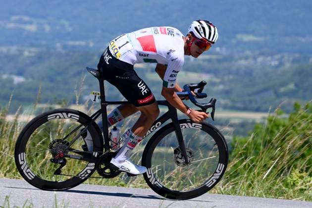 Tour Auvergne - Rhone-Alpes 2026 Stage 6 CREST-VOLAND, FRANCE - JUNE 12 : Del Toro Isaac (MEX) of UAE Team Emirates - XRG during stage 6 of the 78th edition of Tour Auvergne - Rhone-Alpes an UCI World Tour 2.UWT cycling road race stage for Men Elite of 182.3 km with start in Saint-Vulbas and finish in Crest-Voland on June 12, 2026 in Crest-Voland, France, 12 06 2026 ( Motordriver Guy De Vuyst - Crest-Voland France  Copyright: xVincentxKalutx