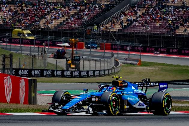 BARCELONA Formula 1 driver Carlos Sainz of Atlassian Williams F1 Team during the Formula 1 Spain Catalonia at the Circuit de Barcelona Catalunya on June 12, 2026 in Barcelona, Spain Photo by DeFodi Images
