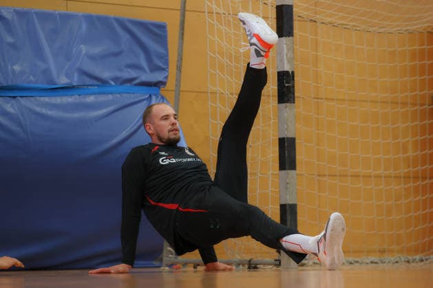 12 06 2026, xtgx, Handball, EHF Champions League, Final training SC Magdeburg v l Tim Zechel Magdeburg, 9 Cologne